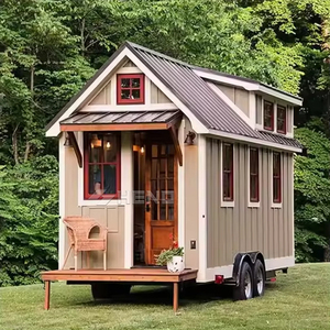 Casa Pequeña Moderna sobre Ruedas, Cabaña Móvil en Contenedor con Sala de Estar para Uso en Exteriores - Product Image 2