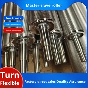 مجموعة بكرات ناقلة جديدة من الفولاذ المقاوم للصدأ والفولاذ الكربوني للخطوط الإنتاجية، بكرات مطلية للبيع المباشر من المصنع - Product Image 4