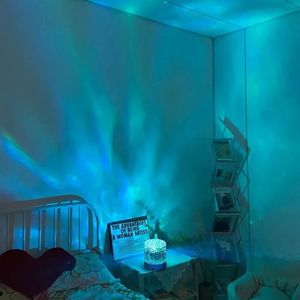 Vente en gros de lumières de Noël rotatives à projection de vaguelettes d'eau, 3/16 couleurs, pour la décoration de la maison, de la tête de lit et des fêtes - Product Image 4
