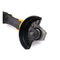 Meuleuse d'angle sans fil à bouclier réglable de sécurité professionnelle avec disque de 125mm Vitesse de 9000 tr/min pour le me
