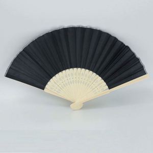 Abanico de Mano Plegable de Bambú Impreso, Diseño Artesanal, Duradero y Portátil - Product Image 1