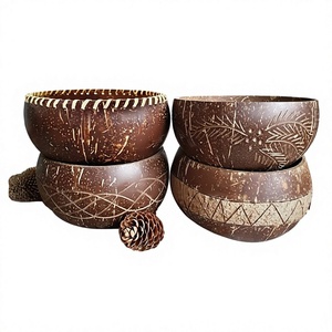 Tazón de Madera Desechable Ecológico, Clásico y Duradero, con Acabado Pulido, Apto para Lavavajillas, No Tóxico, Ideal para Fiestas y Uso Doméstico - Product Image 1