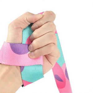 Últimos modelos de correas de levantamiento de pesas en rosa bebé y camuflaje rosa claro para mujeres, hombres y correas de levantamiento de pesas unisex. - Product Image 1