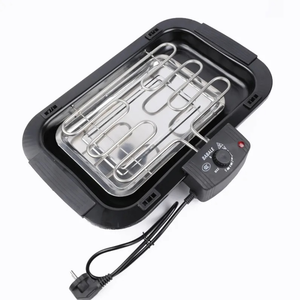 Parrillas eléctricas coreanas para barbacoa con bandeja <span class=keywords><strong>de</strong></span> agua, <span class=keywords><strong>mesa</strong></span> para ahumar carbón, alfombrilla portátil para exteriores, gazebo argentino, restaurante <span class=keywords><strong>de</strong></span> acero inoxidable - Product Image 6
