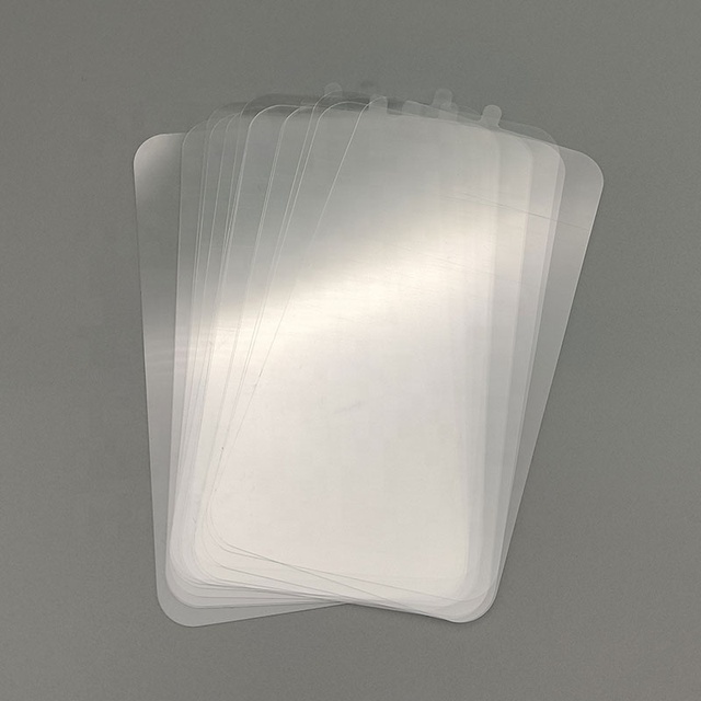 Factory Custom Die Cut Phone Screen Protector Film with PVC/BOPP Material HD Clear Scratch Proof & Warning Labels