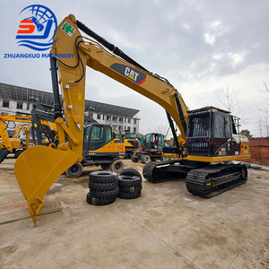 Excavatrice sur chenilles hydraulique CAT 324D d'occasion, 24 tonnes, de marque Caterpillar, avec des performances stables, pour usage professionnel. - Product Image 2