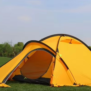 Tente <span class=keywords><strong>de</strong></span> camping en plein air alpine pour deux personnes, sur mesure, imperméable, coupe-vent, double couche, type à armature droite, tissu en nylon - Product Image 1