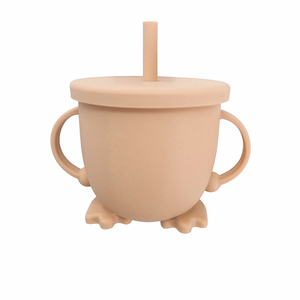 Libre de BPA SpillProof tazas Niño a prueba de fugas bebedor de silicona bebé taza paja - Product Image 1