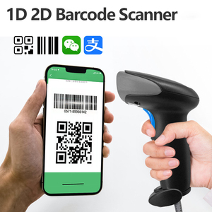 U20 Imagen CMOS de alta velocidad Escáner de código QR 1D/2D Lector de código de barras <span class=keywords><strong>USB</strong></span> con cable/inalámbrico 2,4G para decodificación de barra de mano Bluetooth - Product Image 2