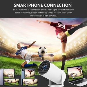 Mini Proyector LED Portátil de Fábrica OEM ODM, 4K 1080P, 7000 Lúmenes, Android 11, Cine en Casa Inteligente Full HD - Product Image 3