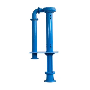 Pompe verticale d'usine OEM à grand débit, pompe à boue anti-colmatage résistante à l'usure pour aspiration de sable, vente en gros - Product Image 4