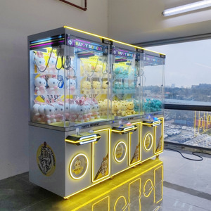 Búp bê Catcher trò chơi máy Đồng tiền hoạt động đồ chơi Arcade Crane Claw máy - Product Image 3