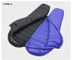 Sac de couchage momie ultraléger 4 saisons imperméable chaud-20 ℃ 400T Nylon Survival - Product Image 3