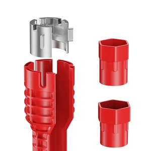 Outil de <span class=keywords><strong>plomberie</strong></span> multifonction Poignée antidérapante pour l'installateur de robinets et d'éviers Clé pour les outils d'installation et d'entretien - Product Image 4