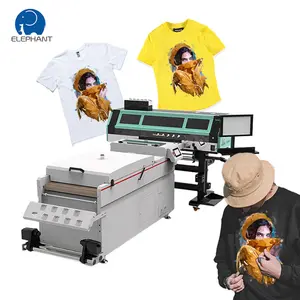 Hoge Kwaliteit Dtf Printer I3200 2/4 Pcs Printkop Automatische T-Shirt Drukmachine 24Inch Dtf Inkjet Printer