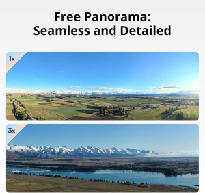 Camera chính Air 3S 1 inch CMOS, Camera tele trung bình 1/1.3 inch CMOS, Video 4K/60fps HDR, Phạm vi động 14 cấp độ, Chế độ chụp ảnh toàn cảnh ban đêm - Product Image 6