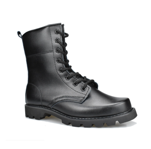 Botas de Combate Largas de Cuero Genuino TSB02 de 10 Pulgadas a 11 Pulgadas (10.5 Pulgadas) - Product Image 1