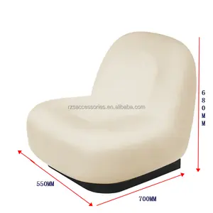 Accessoires de chaise de meubles semi-finis à la mode en mousse moulée en PU haute densité