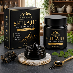 Resina de Shilajit del Himalaya Premium, 100% Pura, Extracto Herbal Mineral Natural, Probado en Laboratorio, Calidad Auténtica, Shilaji Puro del Himalaya - Product Image 1