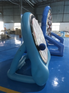 Livraison gratuite aux États-Unis : Ensemble de jeu de fléchettes de football gonflable portable <span class=keywords><strong>pour</strong></span> enfants, adultes et famille – <span class=keywords><strong>Cible</strong></span> interactive de football - Product Image 5