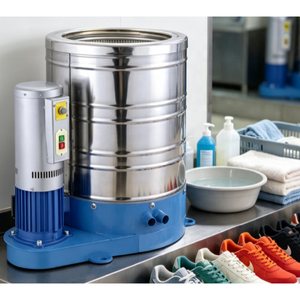 Centrífuga <span class=keywords><strong>de</strong></span> Alta Velocidad para Lavandería, Hidroextractor para Fábricas <span class=keywords><strong>de</strong></span> Calzado Comerciales y Uso en Secado Textil <span class=keywords><strong>de</strong></span> Hoteles - Product Image 3