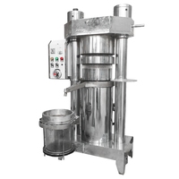 Petite machine d'extraction d'huile de graines de moutarde, presse à froid pour noisettes, machine hydraulique à froid pour l'extraction d'huile de noix de coco et d'avocat