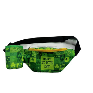 HLC ODM Décoration <span class=keywords><strong>de</strong></span> fête pour <span class=keywords><strong>sac</strong></span> banane Shamrock avec porte-boissons, <span class=keywords><strong>sac</strong></span> banane pour hommes et femmes, fête <span class=keywords><strong>de</strong></span> festival, fournitures <span class=keywords><strong>de</strong></span> fête - Product Image 2