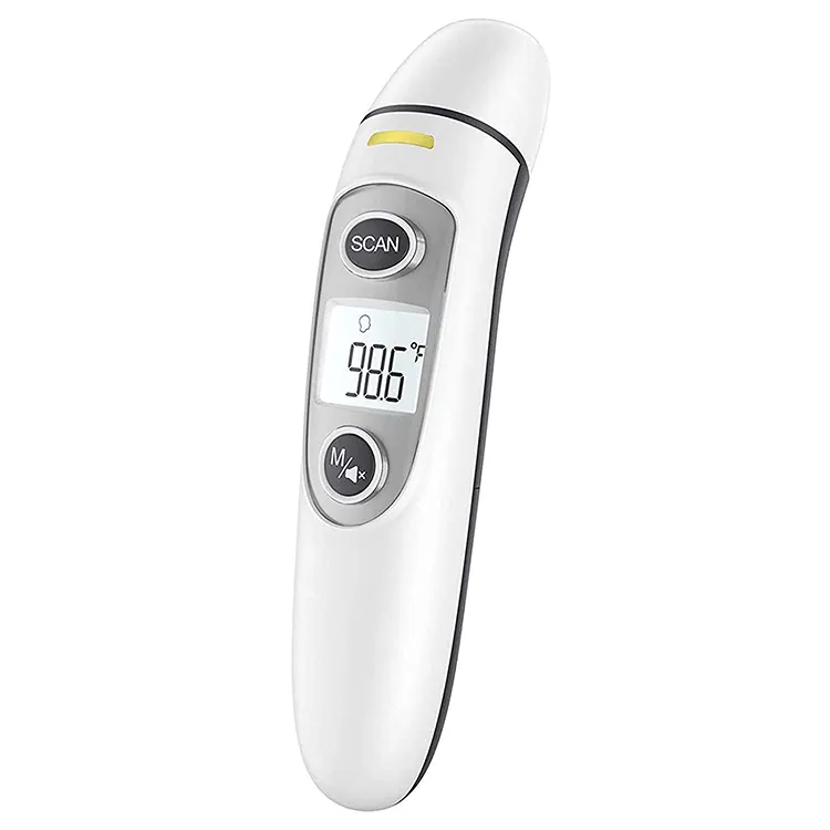 Hot Product Led En Lcd Versie Optionele Baby Mode Dual Oor En Voorhoofd Medische Infrarood Thermometer