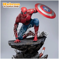 Neues Design Handgefertigte Amazing Spider-Man Statue Sideshow Marvel Filmfigur Statue zum Verkauf