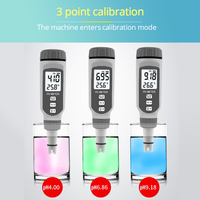 Testeur de qualité de l'eau pH professionnel, type stylo portable, pH-mètre, acidomètre pour aquarium, testeur de pH, mesure