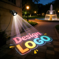 Proyector de Luz para Publicidad Exterior a Prueba de Agua, Personalizado de Fábrica, para Suelo/Pared, Sistema de Proyección Comercial