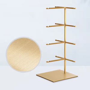 Wholesale AURORA Stainless Steel Customized Design Modern Lightweight Sunglass & <b>Eyeglasses</b> <b>Frames</b> Showcase Display Rack - Product Image 4