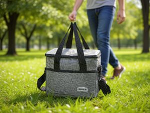 Borsa Termica Multifunzionale a Tracolla, Formato Piccolo in Nylon AHD 100043 - Product Image 2