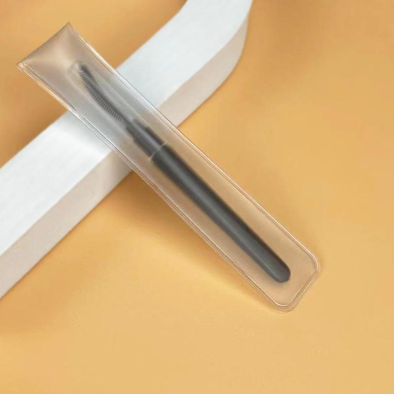 กระเป๋า PVC เคลือบด้านกันฝุ่นแปรงมาสคาร่า