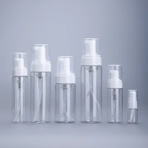 Empty Foam Bottle 100Ml Cleanser Foaming Face Wash Bottle 50Ml 150Ml 200 Ml 8Oz Foam Pump Bottles 4Oz Mousse Plastic Empty 250Ml 50Ml Foam Bottles