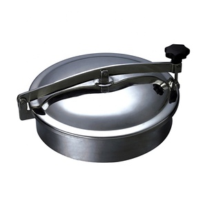 Nhà Máy Giá Vệ Sinh Cửa Cống Bìa Thép Không Gỉ 304 316 Vòng Vuông Tank Manway Mở Nắp Cửa - Product Image 5