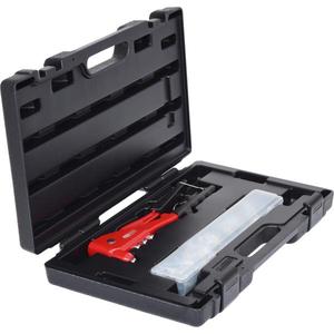 KS TOOLS-150,9520 Juego de herramientas de remachado manual + 200 remaches, 20(5 uds)-CUERPO EAN 4042146136263 Y CHAPAS DE METAL - Product Image 5