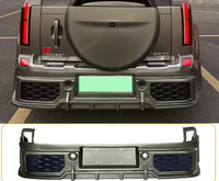 Kit de modification de pare-chocs arrière style Lummann pour Rox 01, comprenant lèvre arrière, panneau de porte, passage de roue, kit largeur de carrosserie et lèvre avant, accessoires pour voiture Rox 01