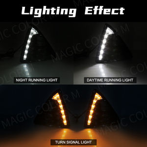 Luci Diurne LED Impermeabili Luminose All'Ingrosso, Lampada Fendinebbia con Funzione di Svolta per Ford <span class=keywords><strong>Focus</strong></span> 2012 2013 2014 <span class=keywords><strong>2015</strong></span> - Product Image 4