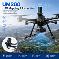 Antena GNSS Multifrecuencia GPS BDS GLONASS Galileo RTK para Posicionamiento de Drones UAV con Conector