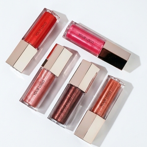 Lip Glaze Lip Gloss Multi-use Serum Tint Formula Private Label Low MOQ OEM ODM Vegan Cruelty Free Modern Beauty Kit Produce