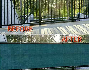 Malla <span class=keywords><strong>de</strong></span> Privacidad <span class=keywords><strong>para</strong></span> Balcón y Terraza, Protección <span class=keywords><strong>de</strong></span> Privacidad <span class=keywords><strong>para</strong></span> Exteriores, Toldo, Vela <span class=keywords><strong>de</strong></span> Sombra Azul Modelo -02, Aislamiento Térmico - Product Image 5