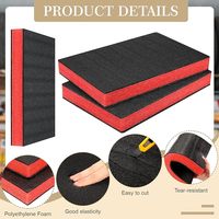 Fournisseur de feuilles/blocs de protection en mousse EPE, protection d'outils en mousse Kaizen
