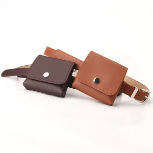 Fashion Mini Coin Purse Versatile Dress Detachable PU <b>Leather</b> Pin Buckle Multi Functional <b>Small</b> Fanny Pack Women Belt <b>Bag</b> - Product Image 5