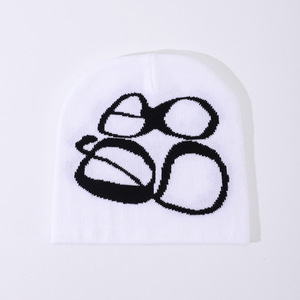 SOLPOP Berretto Lavorato a Maglia con Logo Personalizzato, Stampa Digitale Jacquard, Cappello Unisex Autunno Inverno per Uomo e Donna - Product Image 1