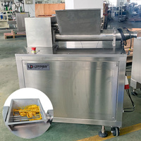 Gedroogde Manggo Chocoladerepen Gebak Dadelcake Fruitrepen Automatische Verpakkingsmachine Met Extruder En Snijder