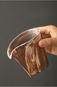 Service à thé en grès écologique de style <span class=keywords><strong>japonais</strong></span> rétro, accessoires, petite carafe en céramique résistante à la chaleur, <span class=keywords><strong>Gong</strong></span> Dao Bei Fair - Product Image 5