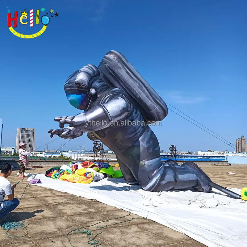 Inflatable विज्ञापन Astroman सजावट Inflatable हीलियम अंतरिक्ष यात्री खिलौना संगीत कार्यक्रम के लिए