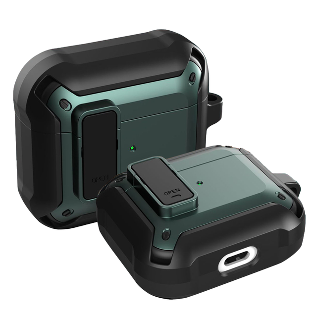 Trendy PC+TPU Waterproof Breathable Protective Case for 3/Pro2/4 Earbuds Wireless Earphones