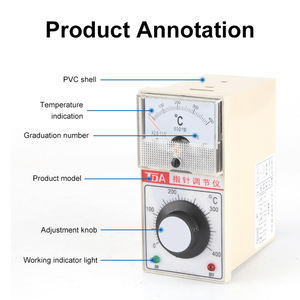 TDA-8001 इलेक्ट्रिक ओवन तापमान नियंत्रक k प्रकार 300 400 डिग्री 220v 380V नॉब नियंत्रण - Product Image 3